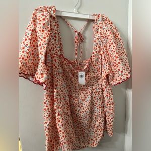 NWT Old Navy Babydoll Top
